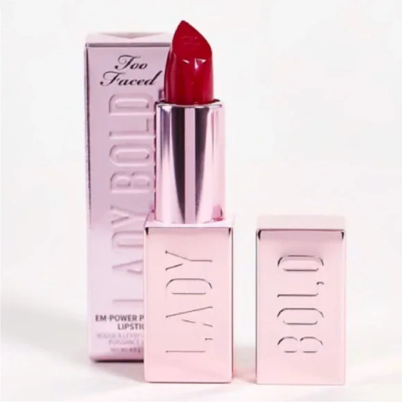 Too Faced Bold Pink Lipstick - Picture 3 of 6
